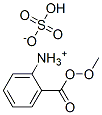 o-(methoxycarboxy)phenylammonium hydrogen sulphate,93918-40-2,结构式