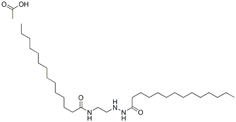 N,N'-(iminoethylene)bismyristamide monoacetate|