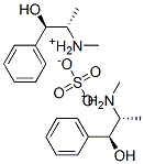 bis[[S-(R*,S*)]-(beta-hydroxy-alpha-methylphenethyl)methylammonium] sulphate Structure