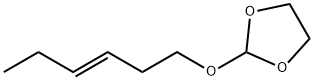 (E)-2-(3-hexenyloxy)-1,3-dioxolane Structure