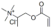 trimethyl-1-methyl-2-[(oxoallyl)oxy]ethylammonium chloride 结构式