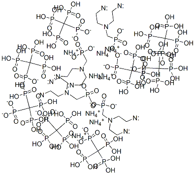 octaammonium dihydrogen [[(phosphonatomethyl)imino]bis[ethane-2,1-diylnitrilobis(methylene)]]tetrakisphosphonate|