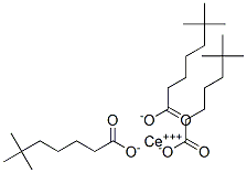 cerium(3+) neononanoate Structure