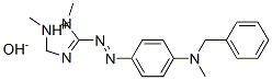 3-[[4-[benzylmethylamino]phenyl]azo]-1,2-dimethyl-1H-1,2,4-triazolium hydroxide,93923-63-8,结构式