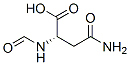 N2-ホルミル-L-アスパラギン 化学構造式