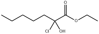 ethyl 2-chloro-2-hydroxyheptanoate|