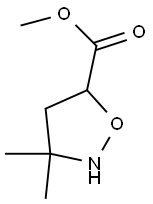 5-Isoxazolidinecarboxylicacid,3,3-dimethyl-,methylester(9CI) 结构式