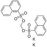 dipotassium methylenebisnaphthalenesulphonate Structure