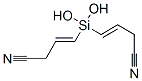 4,4'-(dihydroxysilylene)bis-3-butenenitrile Structure