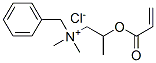 benzyldimethyl[2-[(1-oxoallyl)oxy]propyl]ammonium chloride Structure