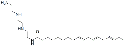 N-[2-[[2-[(2-アミノエチル)アミノ]エチル]アミノ]エチル]-9,12,15-オクタデカトリエンアミド 化学構造式