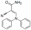 2-cyano-3-(diphenylamino)acrylamide Structure