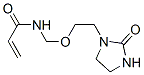 N-[[2-(2-oxoimidazolidin-1-yl)ethoxy]methyl]acrylamide Struktur