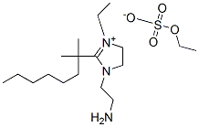 1-(2-aminoethyl)-2-(dimethylheptyl)-3-ethyl-4,5-dihydro-1H-imidazolium ethyl sulphate|