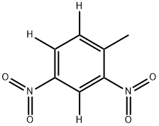 2,4-DINITROTOLUENE (RING-D3) Struktur