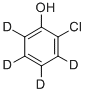 2-氯苯酚-3,4,5,6-d4, 93951-73-6, 结构式