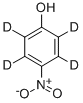 4-ニトロフェノール-2,3,5,6-D4 化学構造式