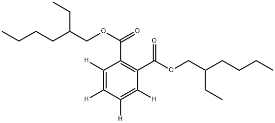 BIS(2-ETHYLHEXYL)PHTHALATE (RING-D4) Structure