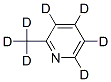 2-メチルピリジン-D7 化学構造式