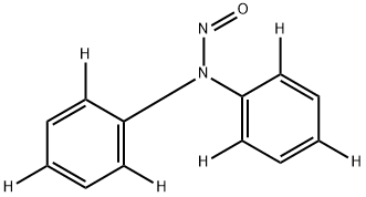 N‐ニトロソジフェニル‐2,2′4,4′,6,6′‐D6‐アミン 化学構造式