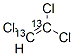 トリクロロエチレン (13C2, 99%) 化学構造式
