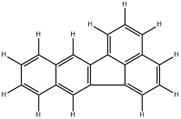 BENZO(K)FLUORANTHENE D12 Struktur
