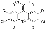 P,P′-DDE-D8 化学構造式