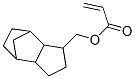 (octahydro-4,7-methano-1H-indenyl)methyl acrylate 化学構造式