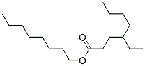 octyl 4-ethyloctanoate Structure
