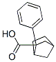 2-phenylbicyclo[2.2.1]heptane-2-carboxylic acid  Struktur