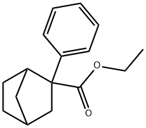 ethyl 2-phenylbicyclo[2.2.1]heptane-2-carboxylate Struktur