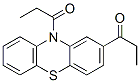 2,10-dipropionyl-10H-phenothiazine Structure