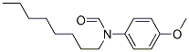 N-(4-methoxyphenyl)-N-octylformamide Structure