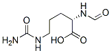 N5-(aminocarbonyl)-N2-formyl-L-ornithine Structure