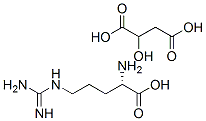 L-アルギニン・(S)-2-ヒドロキシブタン二酸 化学構造式