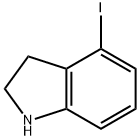 4-碘-2,3-二氢-1H-吲哚,939759-03-2,结构式