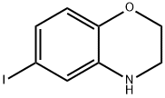 6-IODO-3,4-DIHYDRO-2H-BENZO[B][1,4]OXAZINE Struktur