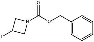 3-IODO-AZETIDINE-1-CARBOXYLIC ACID BENZYL ESTER Structure