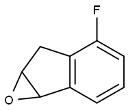 5-FLUORO-6,6A-DIHYDRO-1AH-1-OXA-CYCLOPROPA[A]INDENE Structure