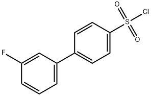 3'-FLUORO-BIPHENYL-4-SULFONYL CHLORIDE 化学構造式