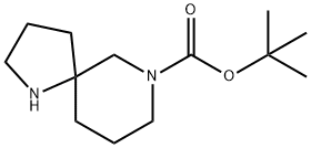 1,7-DIAZA-SPIRO[4.5]DECANE-7-CARBOXYLIC ACID TERT-BUTYL ESTER Structure