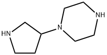 1-(3-吡咯烷基)哌嗪, 939793-68-7, 结构式