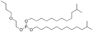 2-butoxyethyl diisotridecyl phosphite Struktur