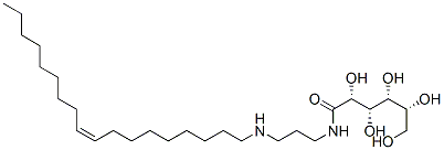 N-[3-((Z)-octadec-9-en-1-ylamino)propyl]-D-gluconamide 结构式