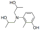 2-[[ビス(2-ヒドロキシプロピル)アミノ]メチル]フェノール 化学構造式