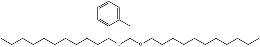 [2,2-bis(undecyloxy)ethyl]benzene Structure