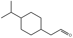 4-(isopropyl)cyclohexaneacetaldehyde Structure