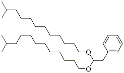 [2,2-bis(isotridecyloxy)ethyl]benzene Structure