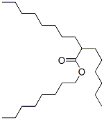 octyl 2-hexyldecanoate Structure