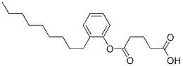 nonylphenyl hydrogen glutarate Structure